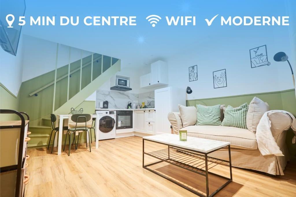Nouveaute ! Lille T3 Avec Decor Moderne, Wifi Екстериор снимка